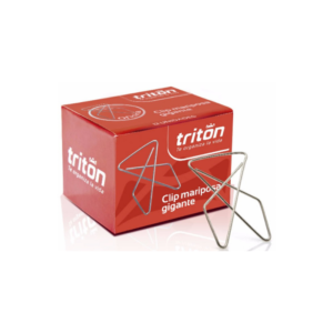 CLIP MARIPOSA GIGANTE CJA X 12 UN TRITON