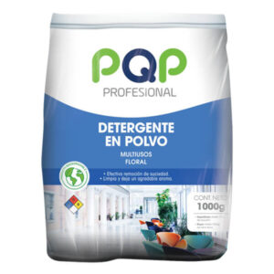 DETERGENTE POLVO 1.000 GR MULTIUSOS S/AROMA PQP DETER01038