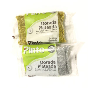 ESPONJA MALLA DORADA/PLATEADA  REF 14162 PINTO FULLER