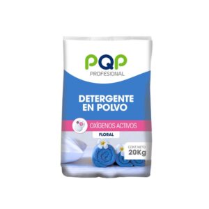 DETERGENTE POLVO 20 KG FLORAL OXIGENO ACTIVO PQP DETER01027