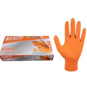 GUANTE NITRILO TL NARANJ. MULTIP. PROTEX ETERNA cjax50unds