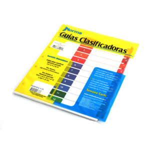 GUIA CLASIFICADORA 105 A-Z