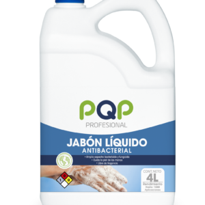 JABON LIQUIDO MANOS X 4 LT ANTIBACTERIAL PQP JABON00030
