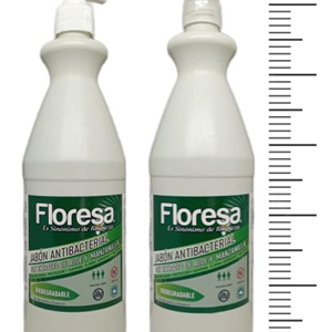 JABON LIQUIDO MANOS 1.000 ML  S/AROMA FLORESA