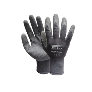 GUANTE MULTIPROPOSITO 13 GRIS POLIESTER-LATEX-CORRUGADO TL PROTEX ETERNA