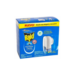 INSECTICIDA LIQUIDO BLISTER 45 NOCHES + UNI RAID