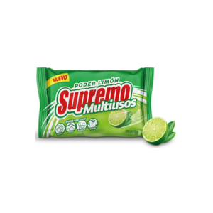JABON BARRA 300 GR MULTIUSOS SUPREMO LIMON