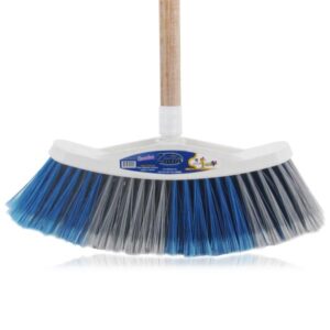 ESCOBA ZULIA SUAVE C/MANGO MADERA