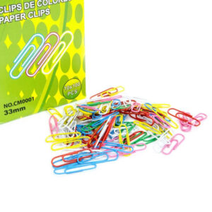 CLIP COLORES CLICKIT CJA x 100unds