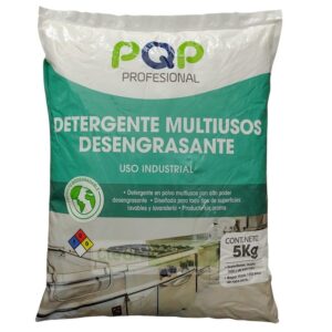 DETERGENTE POLVO 5.000 GR S/AROMA DESENGRASANTE PQP DETER01161