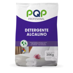 DETERGENTE POLVO 20 KG ALCALINO FLORAL PQP DETER01180
