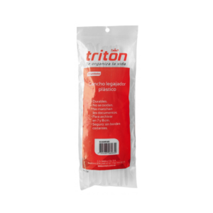 GANCHO LEGAJADOR TRITON PLASTICO PQTEx20