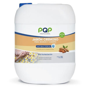 JABON LIQUIDO MANOS Y CUERPO 20 LTS PQP JABON00040