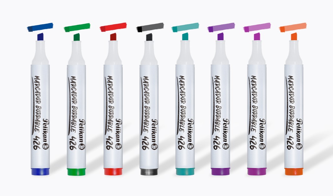 MARCADOR BORRABLE TURQUESA PELIKAN 426