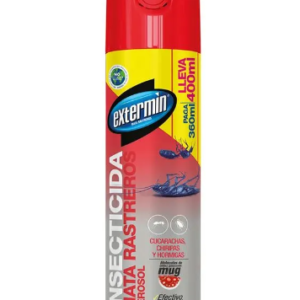 INSECTICIDA 400 ML AEROSOL RASTREROS EXTERMIN