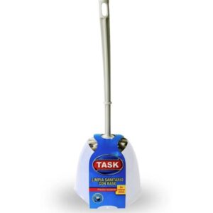 CEPILLO SANITARIO CON BASE AZUL TASK
