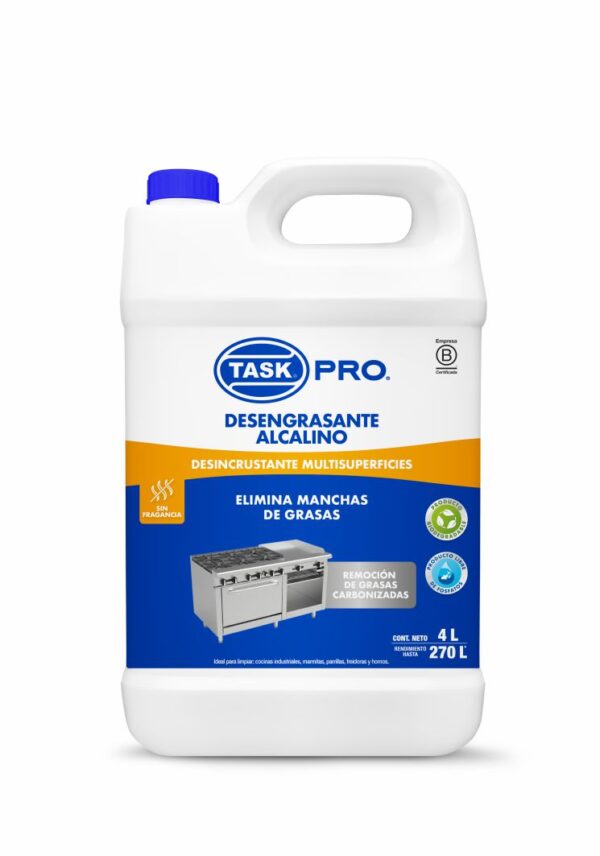 DESENGRASANTE INDUSTRIAL X 4L TASK PRO