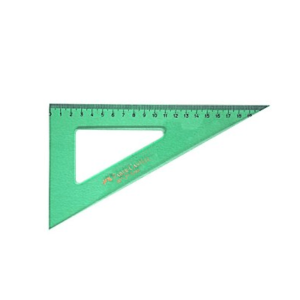 ESCUADRA 60X32 CM FABER CASTELL