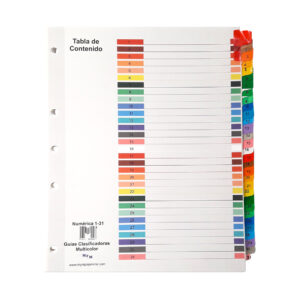 GUIA 105 1-31 DIARIA COLOR