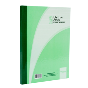 LIBRO ACTAS 1/2 OFICIO 80 HOJAS MARDEN