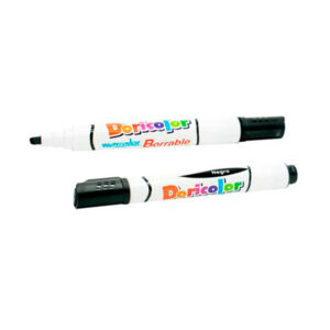 MARCADOR BORRABLE NEGRO DORICOLOR