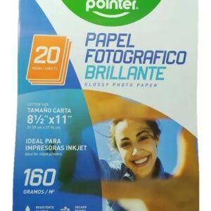 PAPEL FOTOGRAFICO x20HJS POINTER